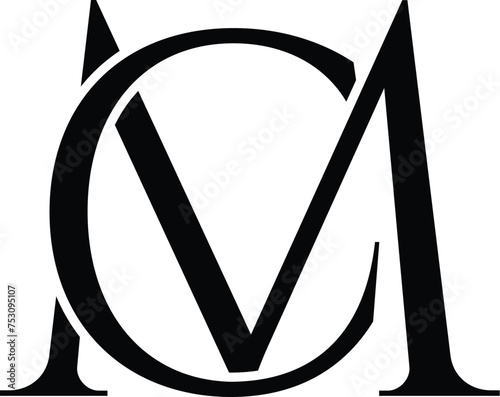 Vector CM, MC logo