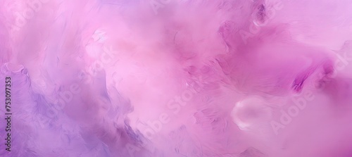 Abstract background in lilac and pink tones, fluid art painting in the technique of alcohol ink. Banner