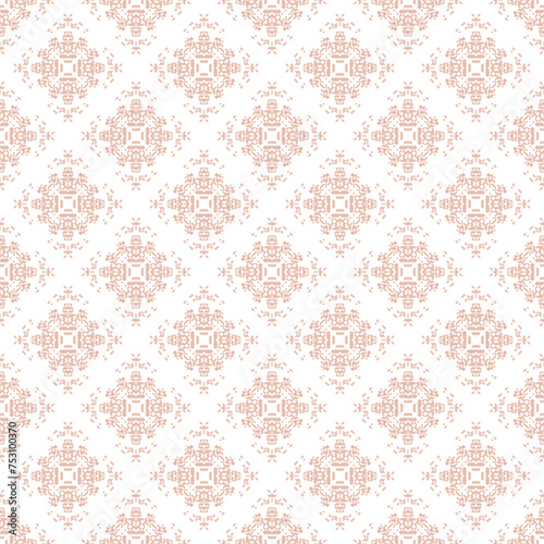 Vintage decorative pattern. Victorian colored carpet. Rich ornament for fabric design, handmade, interior decoration, textiles.
