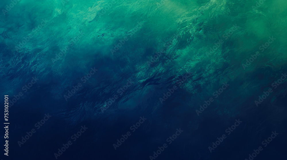 Obraz premium Sundown Palette: Navy with Dark Emerald