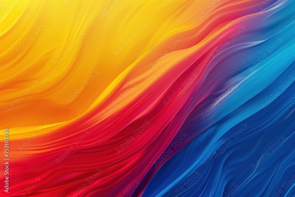 Yellow blue red abstract grainy color flow wave dark noise texture cover header poster wallpaper design Yellow blue red abstract grainy color flow wave dark noise texture cover header poster wallpaper design