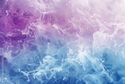 Grainy gradient background blue purple white abstract wave backdrop light banner pastel color gradient, noise texture