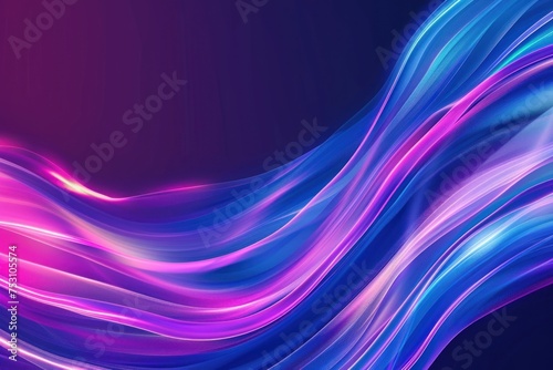 Neon colors flow, grainy texture effect, colorfull color gradient background blurred futuristic banner design