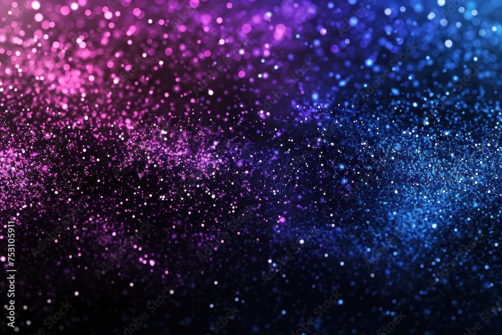 Purple black blue dark glowing grainy gradient background noise texture poster header banner design copy space