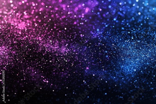 Purple black blue dark glowing grainy gradient background noise texture poster header banner design copy space © Ольга Лукьяненко
