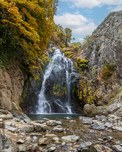 Termal Sudusen waterfall view in Yalova photo