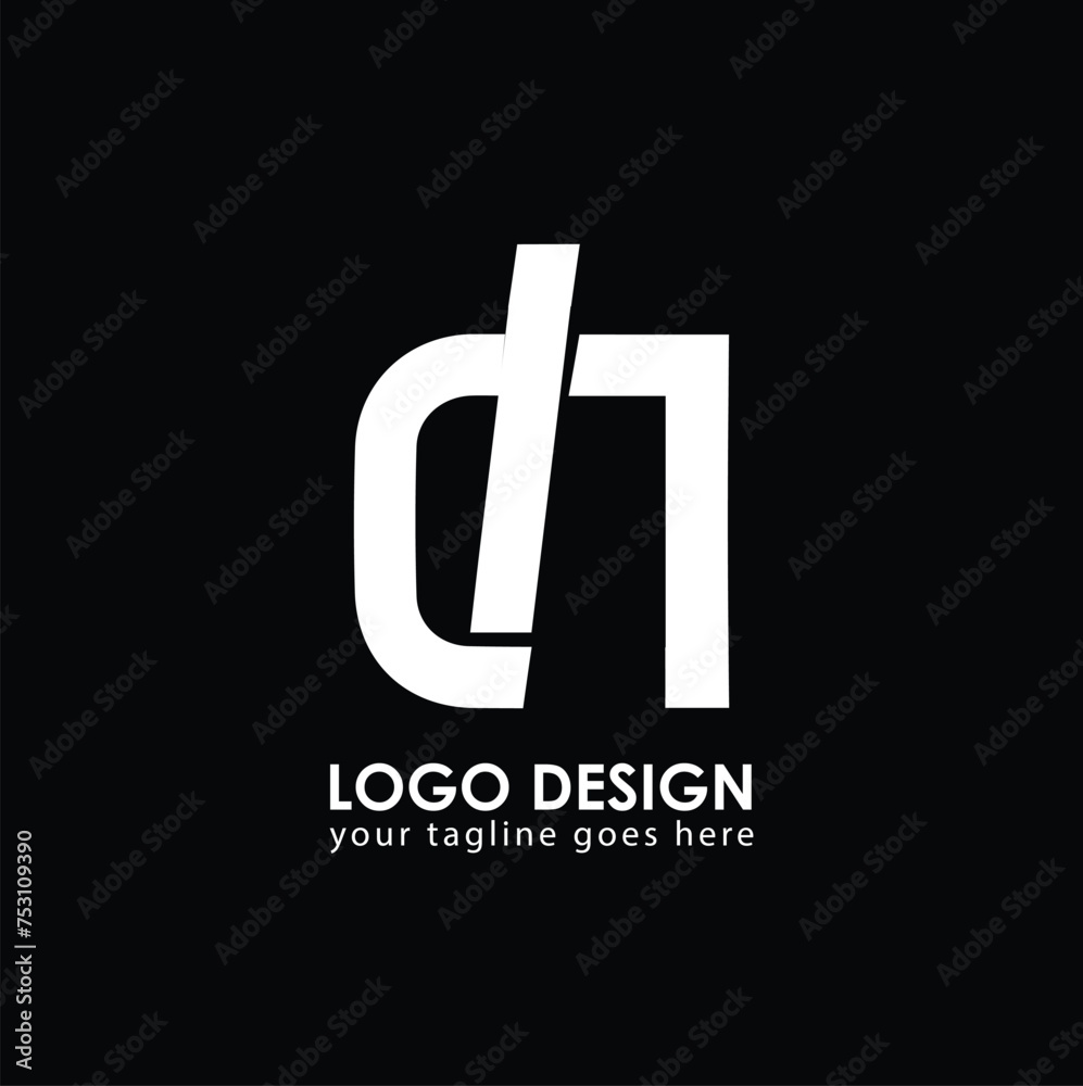 DN DN Logo Design, Creative Minimal Letter DN DN Monogram DN DN Logo Design, Creative Minimal Letter DN DN Monogram
