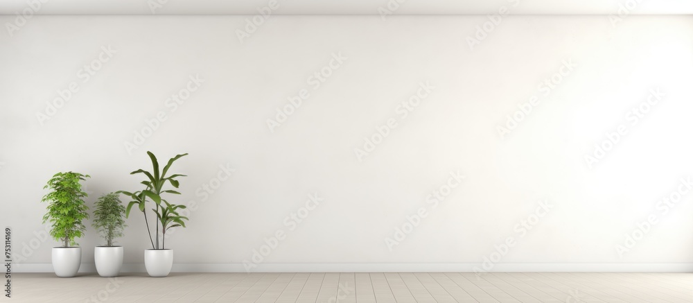 Minimalist white wall background Minimalist white wall background