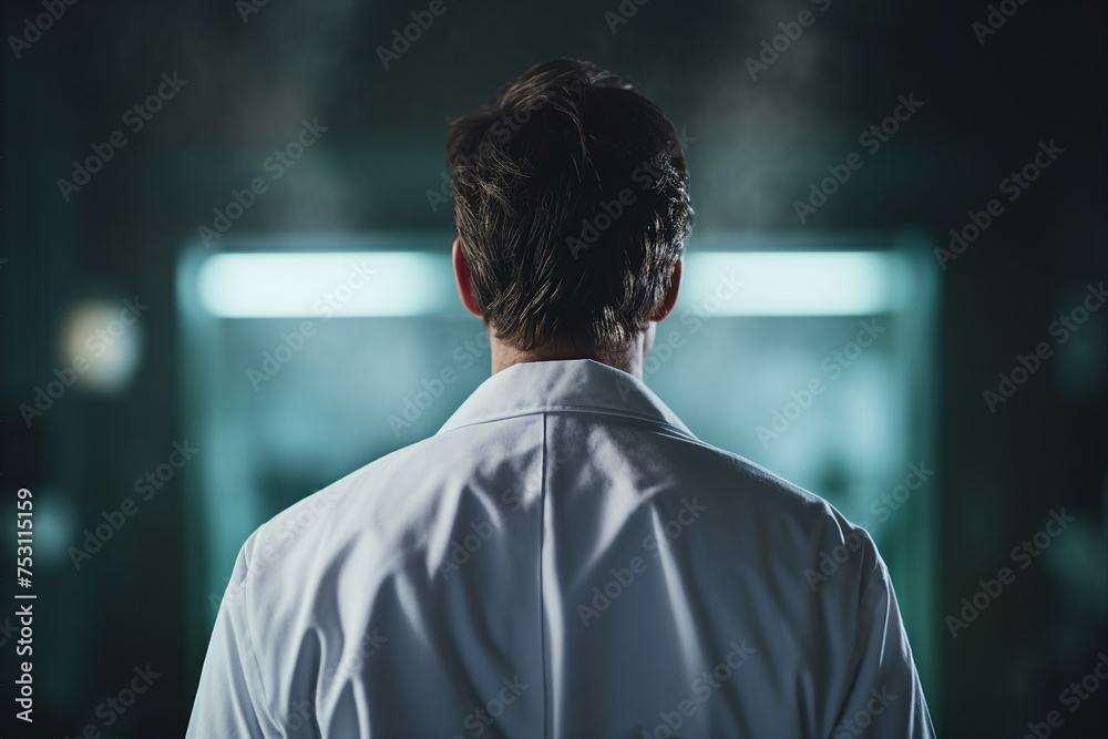 Highly skilled surgeon doctor in operation room after hard successful operation Generative AI Highly skilled surgeon doctor in operation room after hard successful operation Generative AI