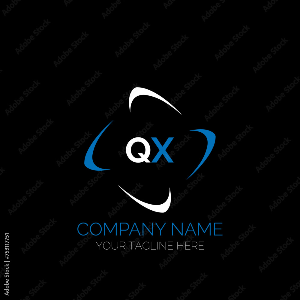 QX letter logo creative design. QX unique design. QX creative initials letter logo concept. QX letter logo design on black background. QX letter logo creative design. QX unique design. QX creative initials letter logo concept. QX letter logo design on black background.