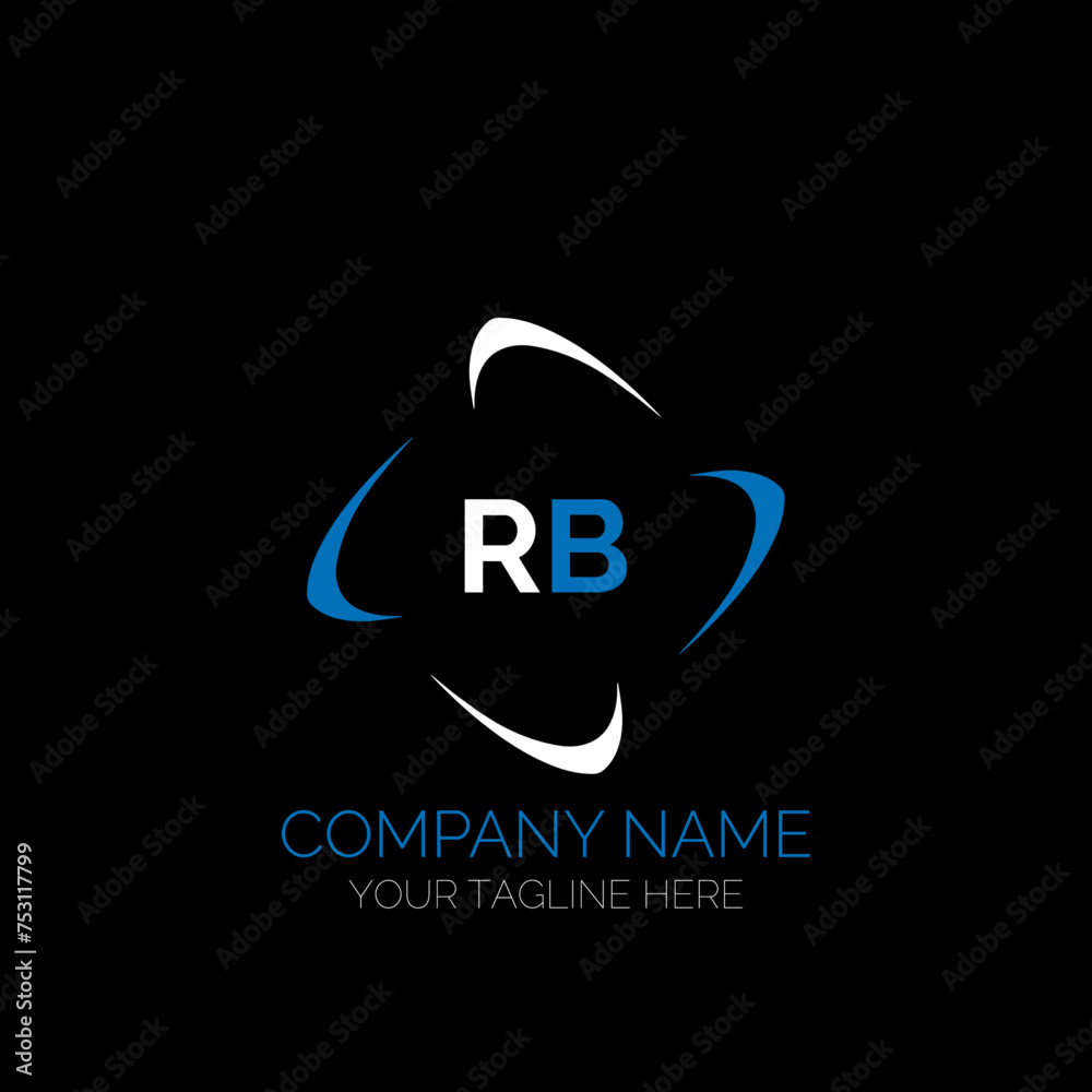 RB letter logo creative design. RB unique design. RB creative initials letter logo concept. RB letter logo design on black background. RB letter logo creative design. RB unique design. RB creative initials letter logo concept. RB letter logo design on black background.