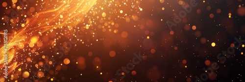 A dynamic visual of glowing particles and light streaks, creating an atmosphere of motion and energy, great for dynamic backdrops or vibrant abstract art.