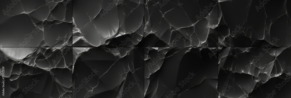 Fototapeta premium a black background with an old sheet, black friday , black old wrinkled paper background, black paper scratches