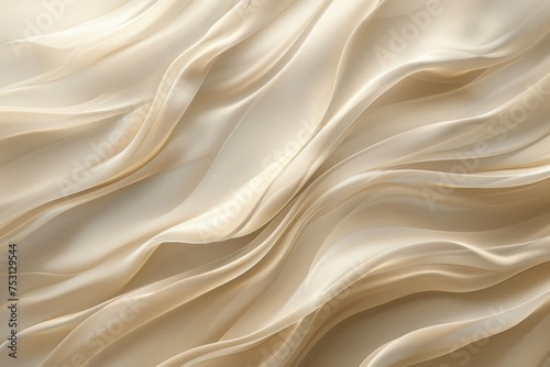 Abstract beige brown color waving lines background