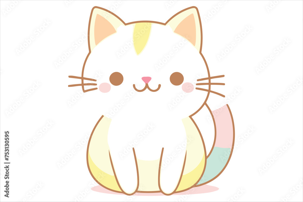 Cat Vector Illustrator Design
