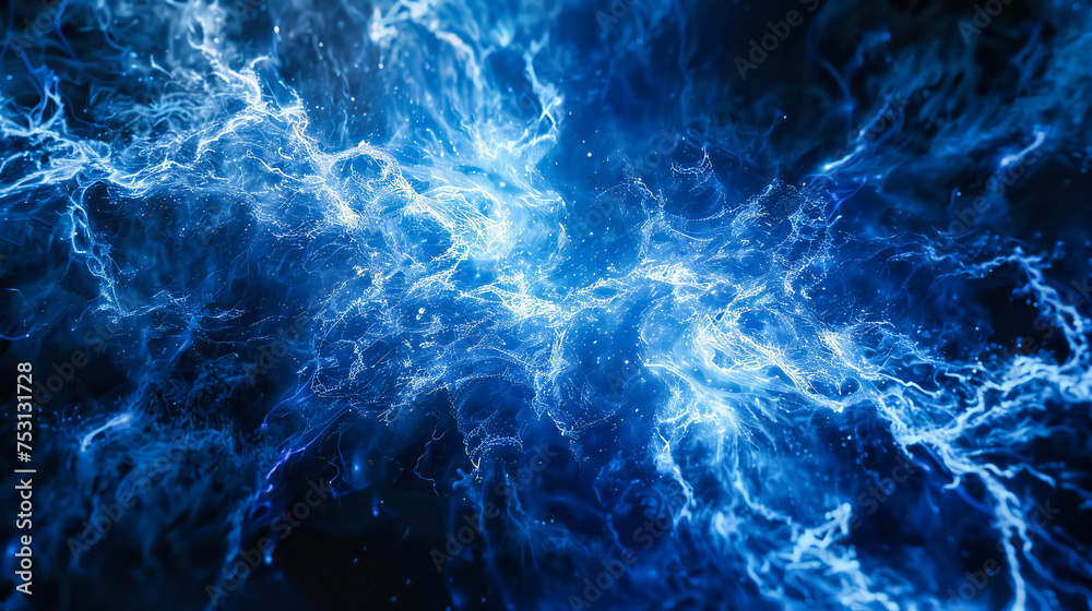 Fototapeta premium Amidst the Storm of Innovation, Electric Dreams Crack the Sky of Imagination, A Symphony of Power Unfurling in the Dance of Light and Shadow