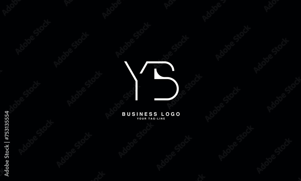 BY, YB, B,Y , Abstract Letters Logo Monogram BY, YB, B,Y , Abstract Letters Logo Monogram