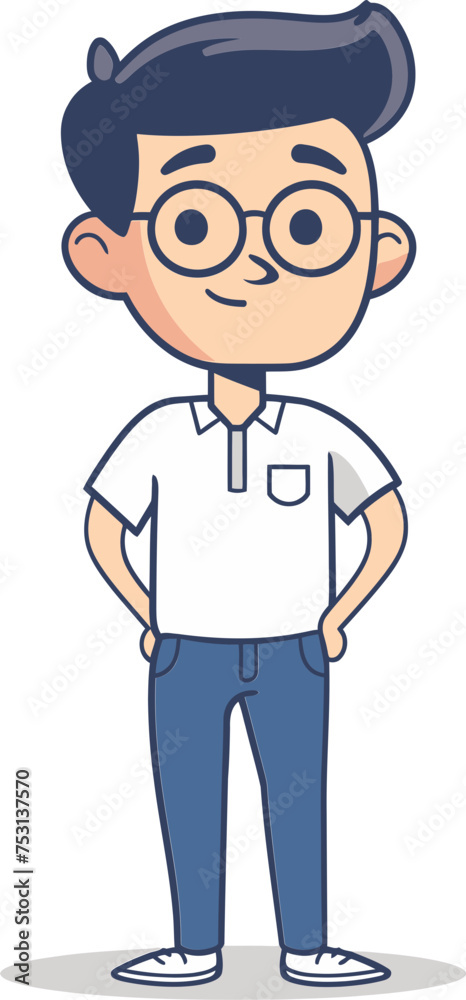 Man and Solar Panels Sustainable Technology in Vector Graphics Man and Solar Panels Sustainable Technology in Vector Graphics