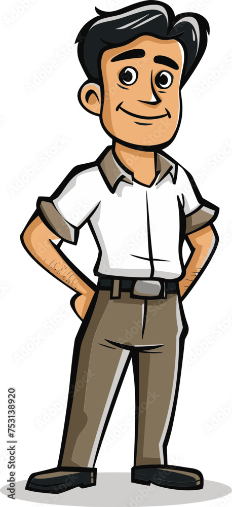Man in Twilight Crepuscular Contemplation in Vector Art Man in Twilight Crepuscular Contemplation in Vector Art