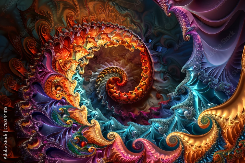 abstract fractal background abstract fractal background