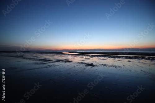 Belgian coastline, sunset © Hanne Nesset