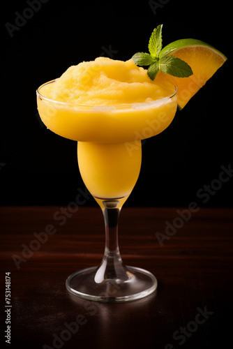 Frozen Mango Daiquiri Drink photo