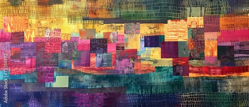 abstract background with squares