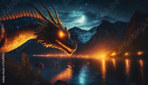 dragon in the night © Frantisek