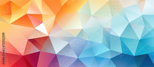 Abstract geometric triangle background 2d artwork