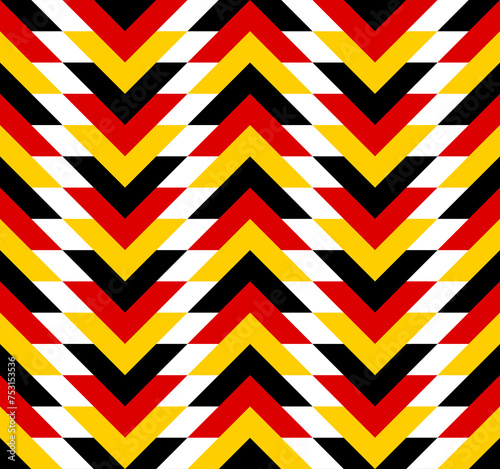 german pattern design. chevron background. vector illustration