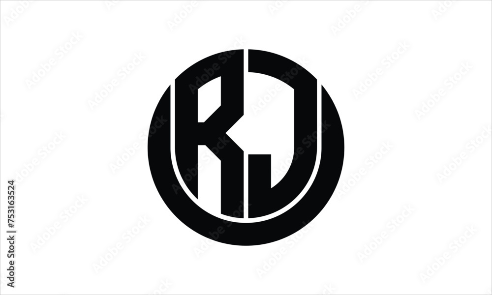 RJ initial letter circle icon gaming logo design vector template. batman logo, sports logo, monogram, polygon, war game, symbol, playing logo, abstract, fighting, typography, icon, minimal, wings logo RJ initial letter circle icon gaming logo design vector template. batman logo, sports logo, monogram, polygon, war game, symbol, playing logo, abstract, fighting, typography, icon, minimal, wings logo