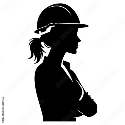 Woman Construction Worker icon