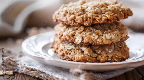 Oatmeal Cookie healthy dessert fitness food