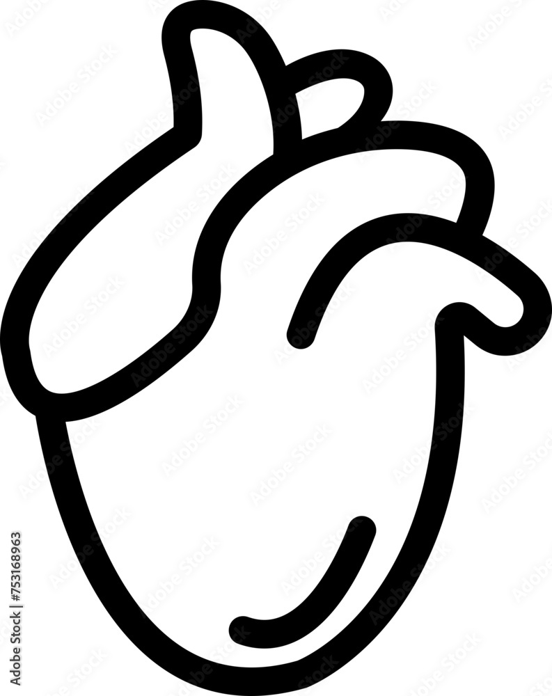 Φωτογραφία human heart, Medical research of internal organs, innovative approach concept