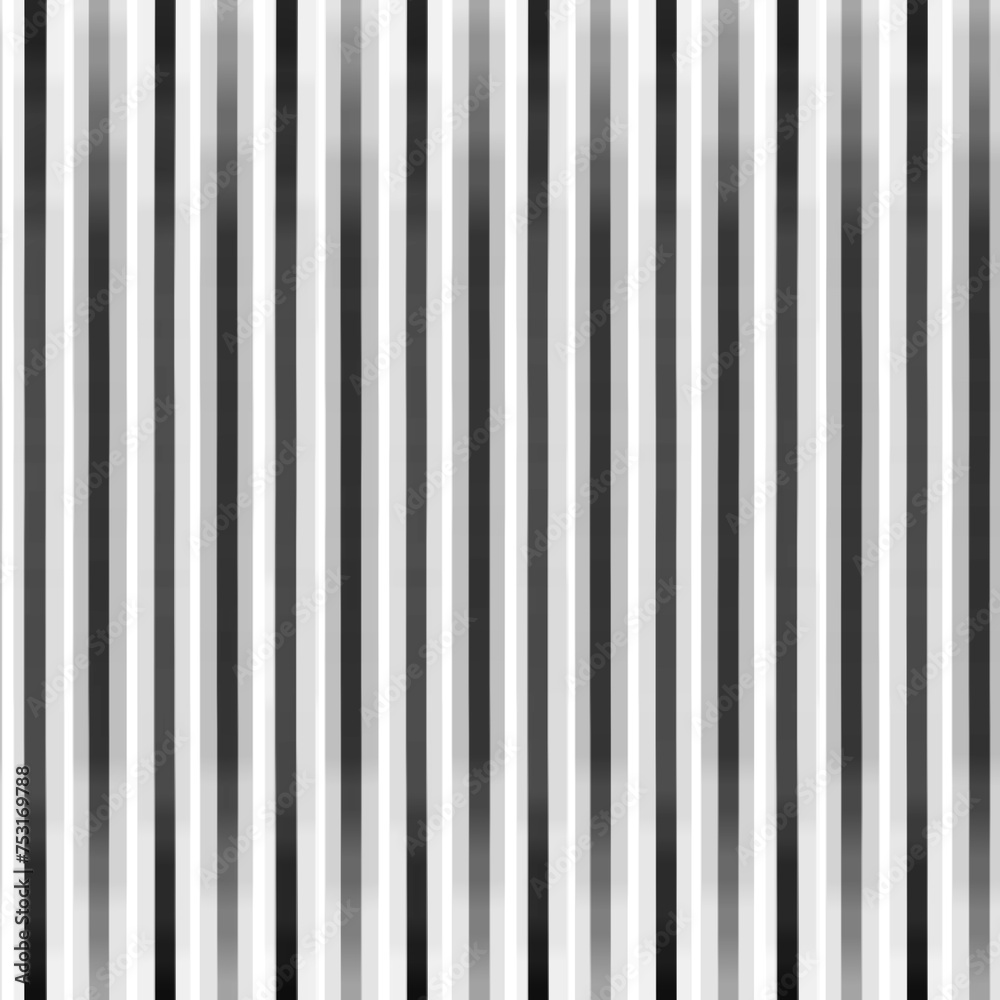 Obraz premium Black and white stripe abstract background. Motion effect. Grayscale fiber texture backdrop and banner. Monochrome gradient pattern and textured wallpaper.