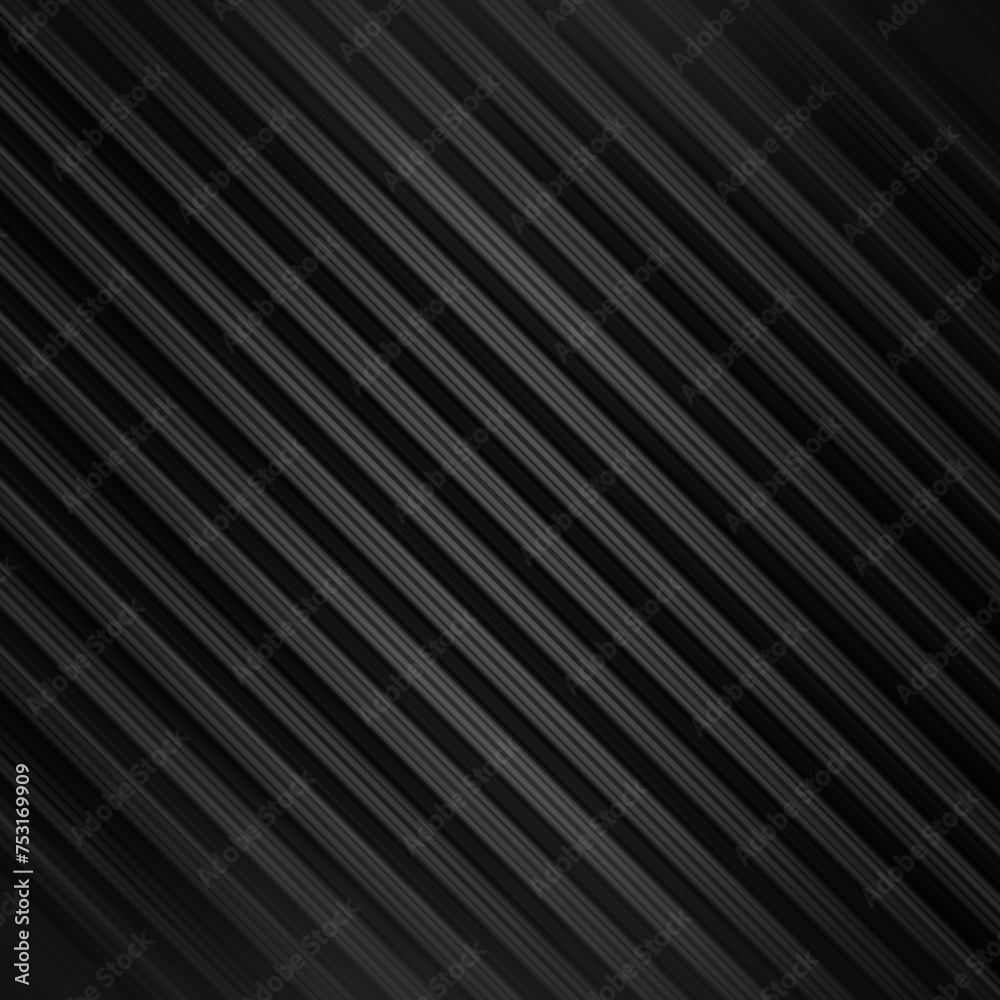 Obraz premium Black and white stripe abstract background. Motion lines effect. Grayscale fiber texture backdrop and banner. Monochrome gradient pattern and textured wallpaper.