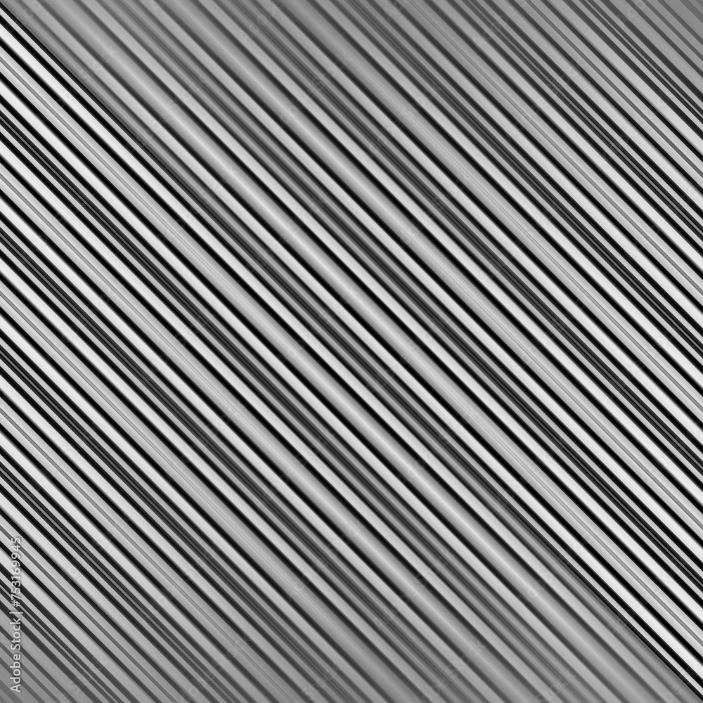 Obraz premium Black and white stripe abstract background. Motion lines effect. Grayscale fiber texture backdrop and banner. Monochrome gradient pattern and textured wallpaper.