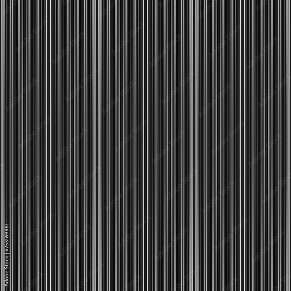 Obraz premium Black and white stripe abstract background. Motion lines effect. Grayscale fiber texture backdrop and banner. Monochrome gradient pattern and textured wallpaper.