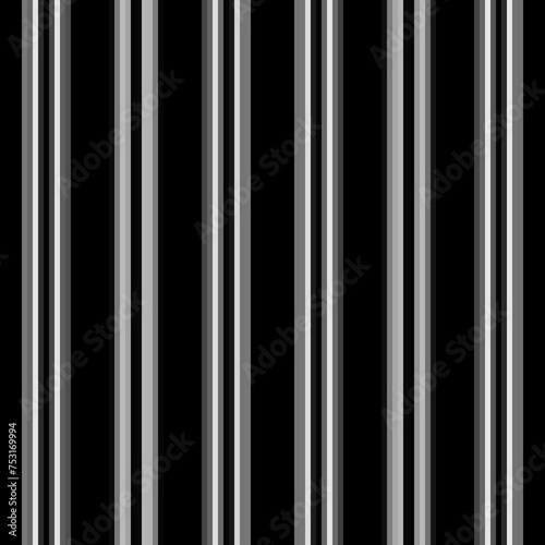 Black and white stripe abstract background. Motion lines effect. Grayscale fiber texture backdrop and banner. Monochrome gradient pattern and textured wallpaper.