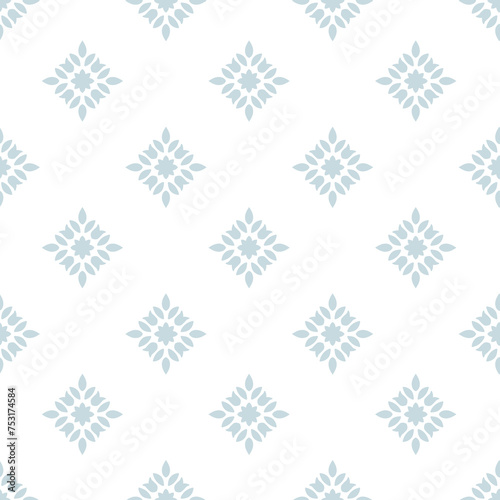 Seamless damask pattern medallion pattern vector repeat file boho style tile artwork small pattern