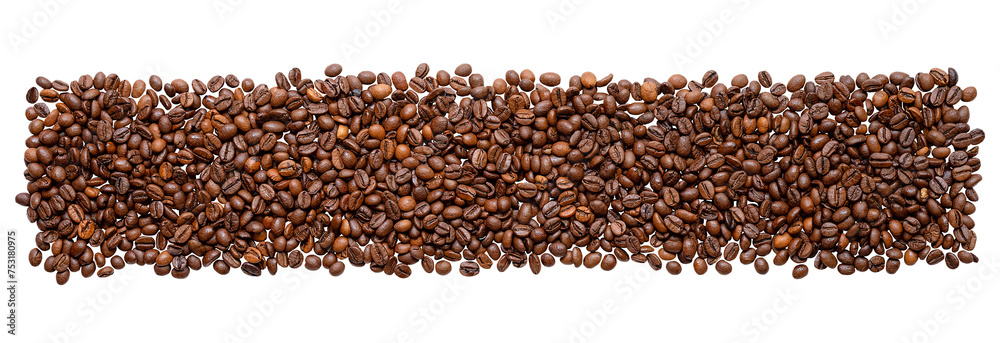 Coffee Beans isolated on transparent background png file. Panoramic coffee beans isolated on transparent background Coffee Beans isolated on transparent background png file. Panoramic coffee beans isolated on transparent background