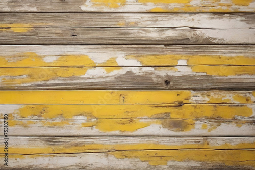 Wallpaper Mural yellow and white and brown and old and dirty wood wall wooden plank board texture background outdoor Torontodigital.ca