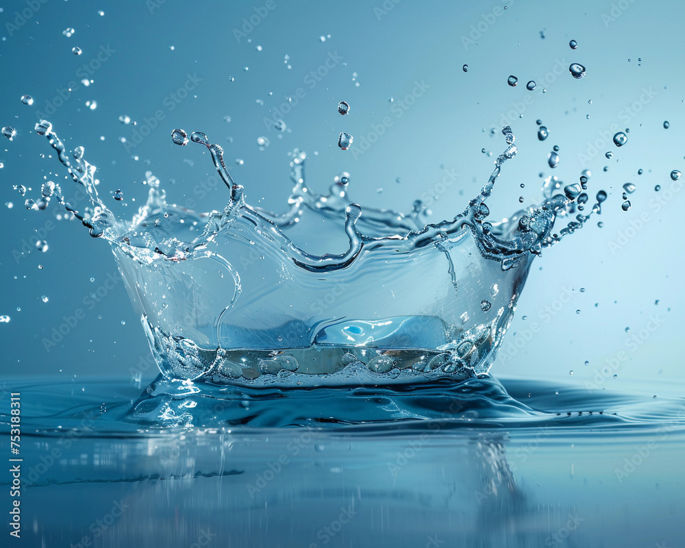 giant close up water splash generated by ai giant close up water splash generated by ai
