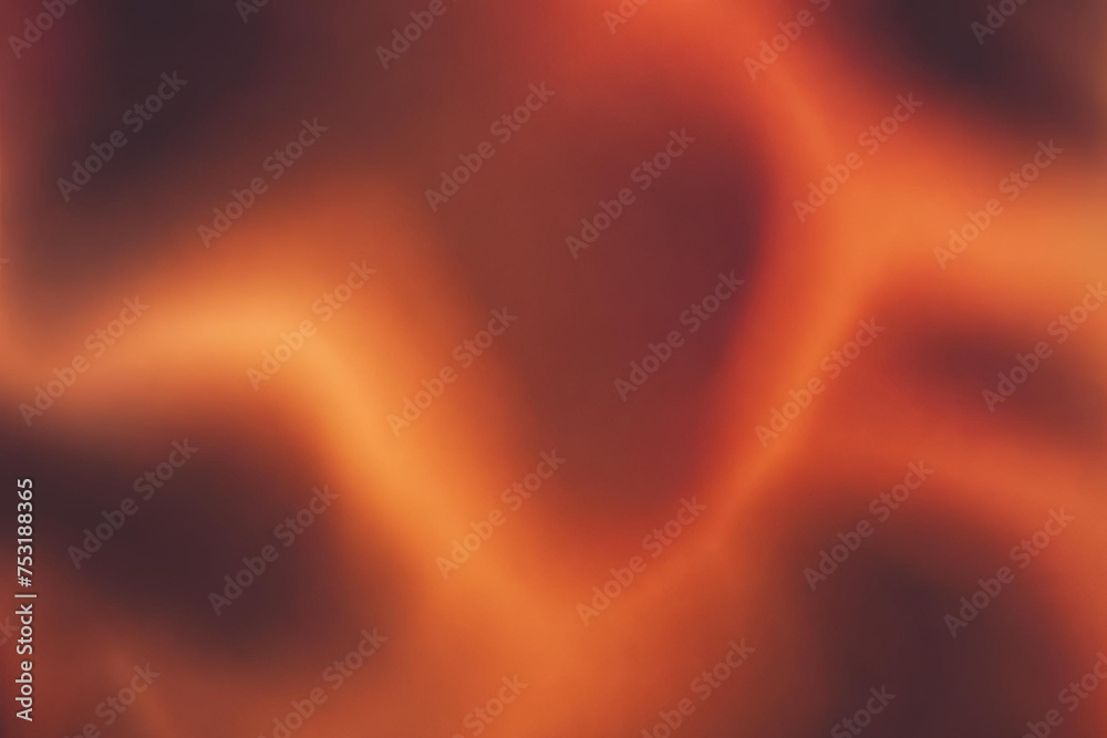 Abstract gradient smooth Blurred Smoke Orange background image