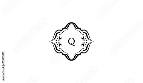Fish on White Luxury Alphabetical Logo