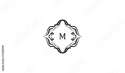 Fish on White Luxury Alphabetical Logo