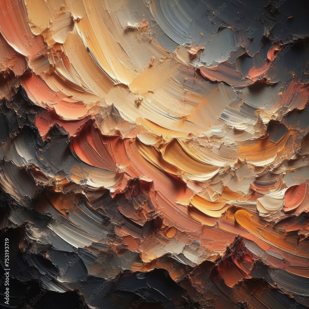 texture of a impasto texture of a impasto