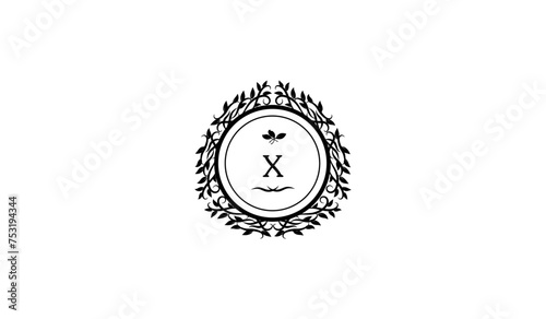 Silver Medal with Ribbon Alphabetical Logo