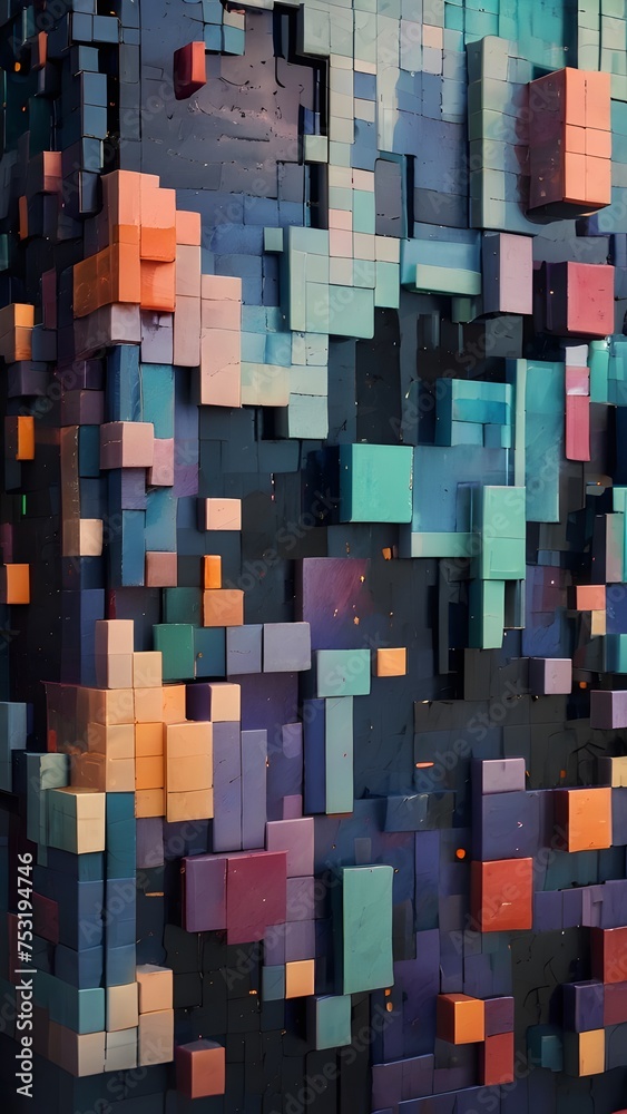 Abstract background image or wallpaper created by AI