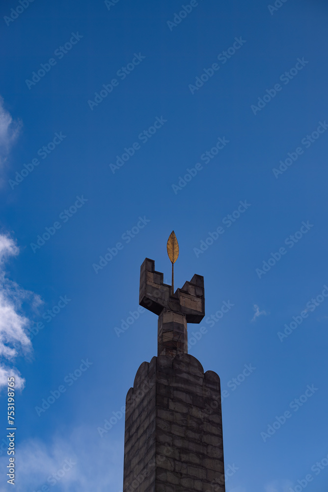 Memorial to the 50th Anniversary of October Revolution in Yerevan, Armenia